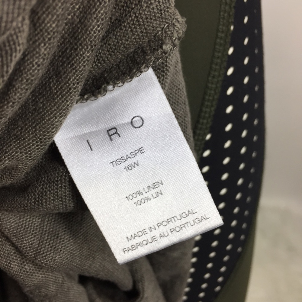 Iro Linen Long Sleeve Top XS - Picture 4 of 14